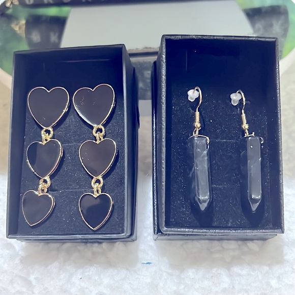 DKNY Large Shoulder bag NWOT & DKNY Wallet with 2 Earrings - Picture 3 of 14